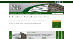 Desktop Screenshot of pennstainless.com